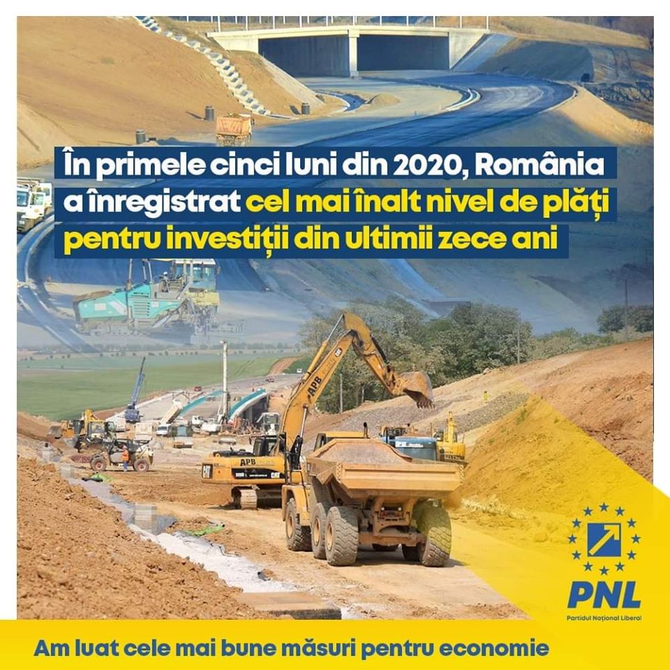 Investiții nete în economia națională de 18,446 miliarde lei