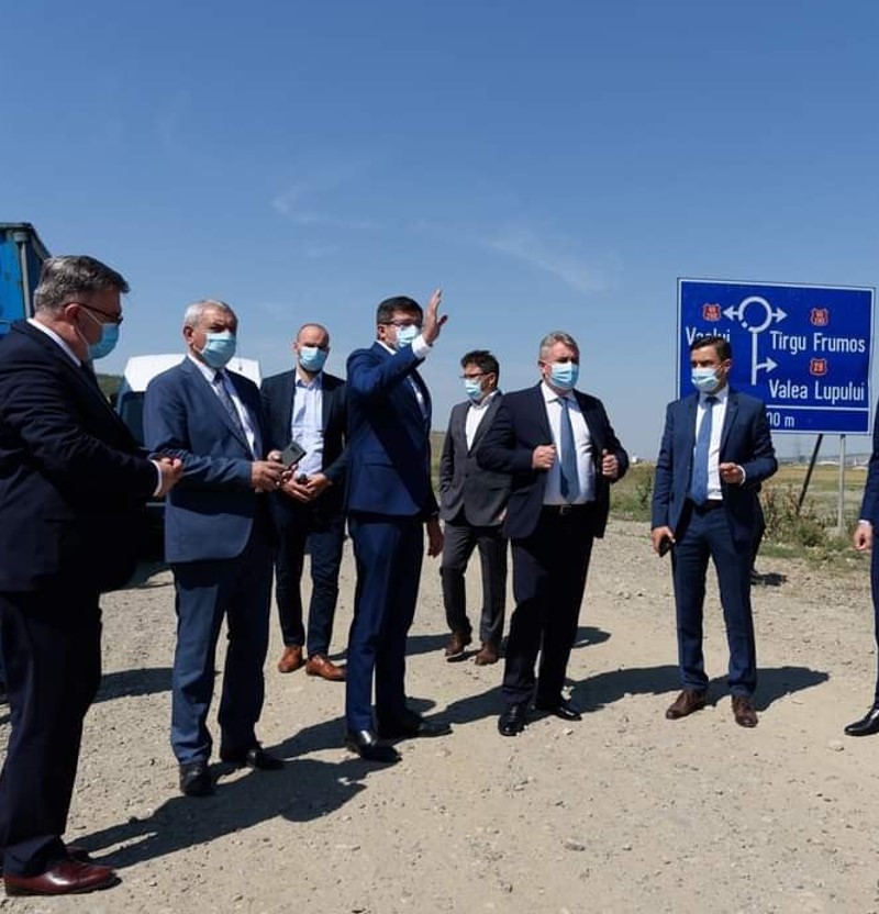 Guvernul liberal a demarat oficial o nouă etapă din proiectul şoselei de centură a Iaşului, licitaţia pentru obiectivul 4 – Rond Uricani – Capăt Dacia