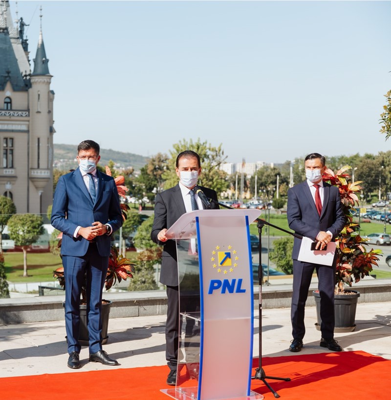 Vizitele Premierului României și Președintelui PNL, Ludovic Orban, alături de cea a Secretarului General PNL, Robert Sighiartău, a șefului Cancelariei, Ionel Dancă și a ministrului Sănătății, Nelu Tătaru