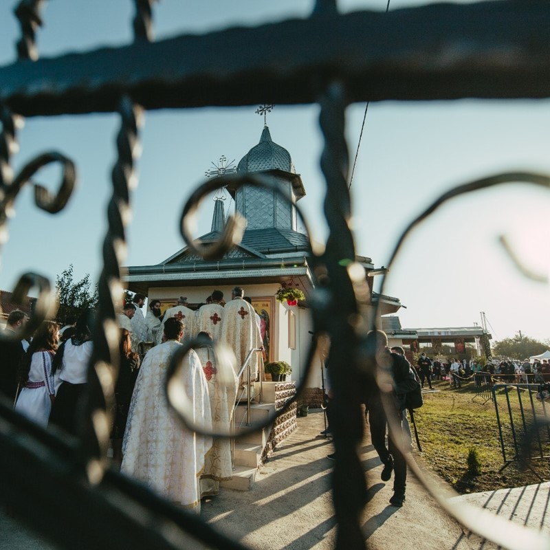 O zi binecuvântată începută în satul Avântul, Comuna Românești