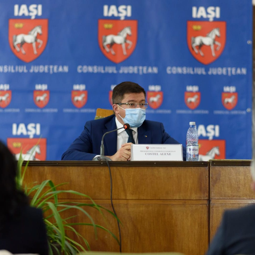 Prima ședință extraordinară de plen a Consiliului Județean Iași