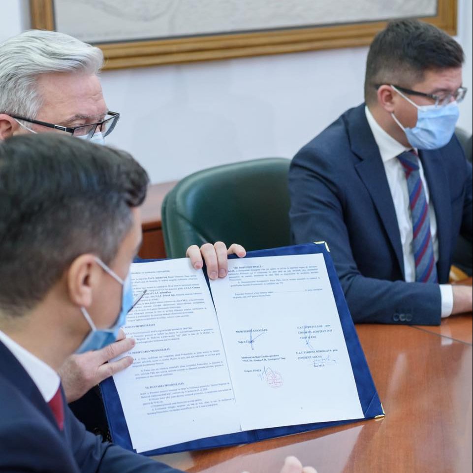 Iașul va avea un nou Institut Regional de Boli Cardiovasculare.